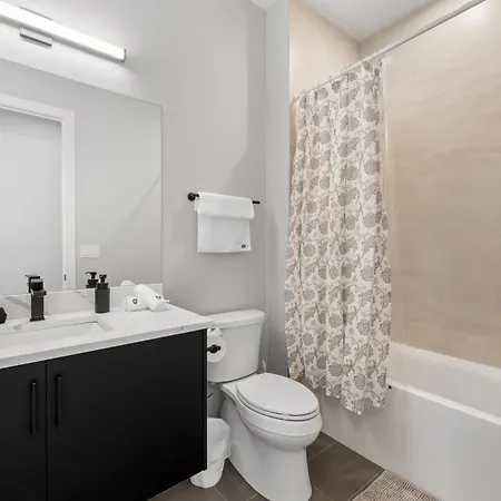 Apartment Contemporary Luxury: New 3br 2ba Stylish Haven Chicago