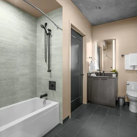 3br Elegant Glass Penthouse Pool With Deck & Gym Apartment Chicago