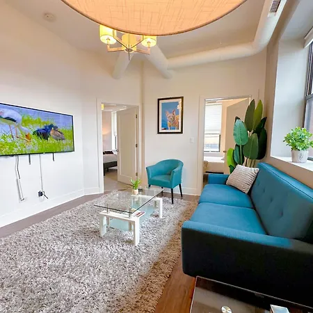 Apartment Cozy 420-friendly 3br Retreat Near Mccormick Place, Grant Park And Soldier Field *
