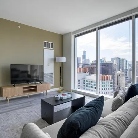 Apartment Streeterville 1br W Party Nr Navy Pier Chi-1002 Chicago