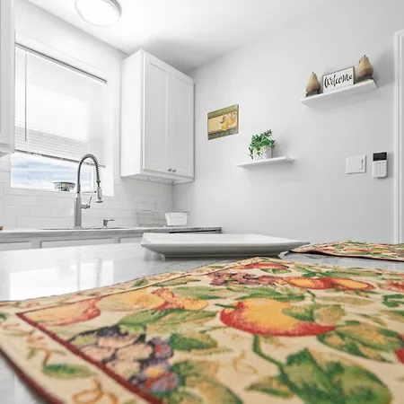 Apartment Newly Rehabbed Greystone With 2 Private Apartments, Backyard, Garage, Laundry, Close To Expressway