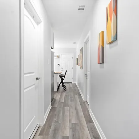 Newly Rehabbed Greystone With 2 Private Apartments, Backyard, Garage, Laundry, Close To Expressway Apartment