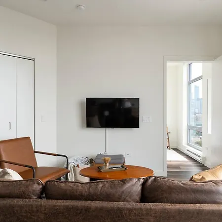 Flexhome River West Luxury 1br N6 With Gym And Rooftop Chicago