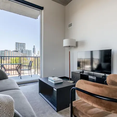 Apartment Blueground West Loop Gym Nr Fulton Market Chi-1064 Chicago
