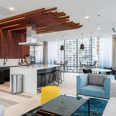 Apartment Lakeview 1br W Wd Gym Nr Lakefront Trail Chi-203 *