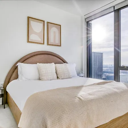 W Loop 1br W Pool Coworking Gym 1 Block To L Chi-523 Apartment