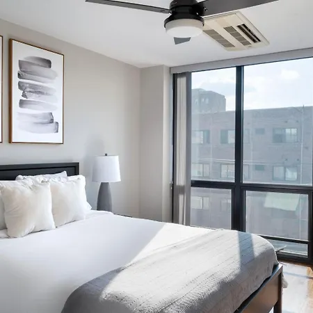 Apartment Edgewater 2br W Wd Nr Dining Shops Chi-926 *