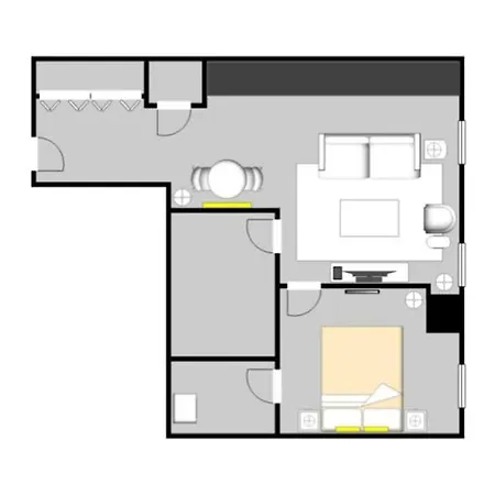Blueground Old Town Gym Wd Lounge Bbq Ac Chi-1090 Apartment *