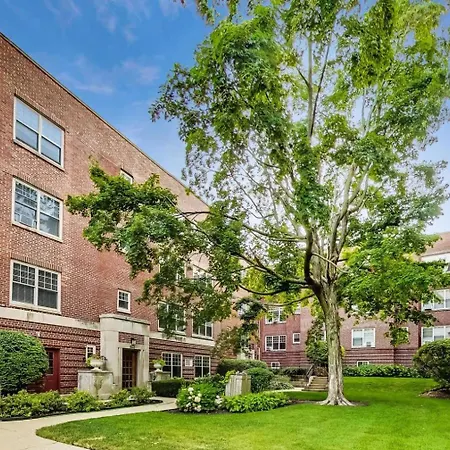 Evanston 2br W Courtyard Nr Northwestern Chi-953 *