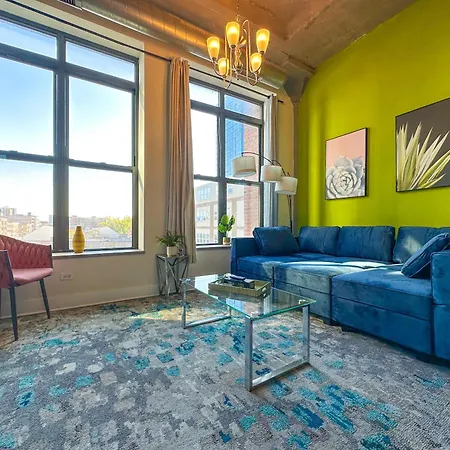 Downtown 2br Getaway South Loop Comfort Near Mccormick Place, Soldier Field And Grant Park *