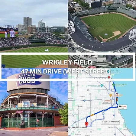Apartment Midway Airport 2 Bedroom With Full Kitchen Chicago
