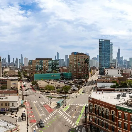 Apartment Flexhome River West Luxury N3 With Gym And Rooftop Chicago