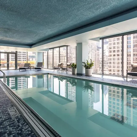 Apartment Blueground River North Pool Gym Nr Mile Chi-1143 *