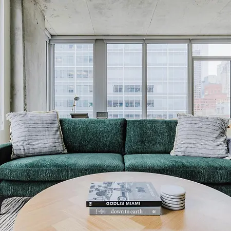Apartment Blueground West Loop Rooftop Pool Gym Chi-1140 *