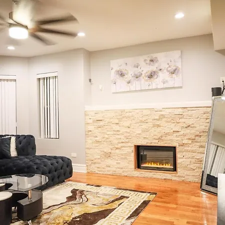 Apartment Gorgeous 4bdr In Chicago,15mins From Dwtn