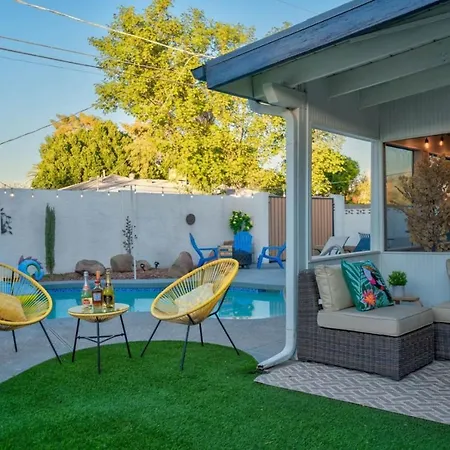 Boho Scottsdale Oasis Pool Hot Tub Chicago