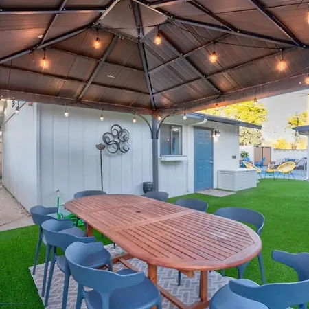 Boho Scottsdale Oasis Pool Hot Tub