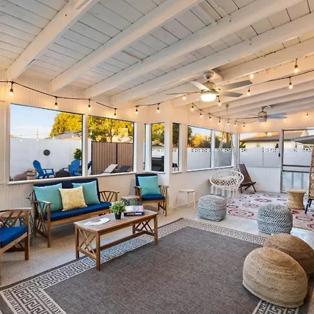 Boho Scottsdale Oasis Pool Hot Tub