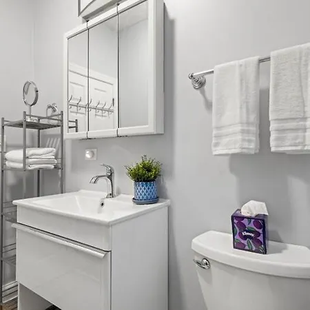 New Luxurious 5bd-2ba Duplex-free Wine-2car Parking * Chicago