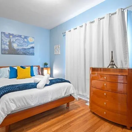 Apartment New Luxurious 5bd-2ba Duplex-free Wine-2car Parking *
