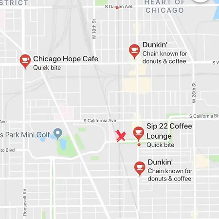 Urban Coach Penthouse - Near Train, Medical District, And Downtown Chicago