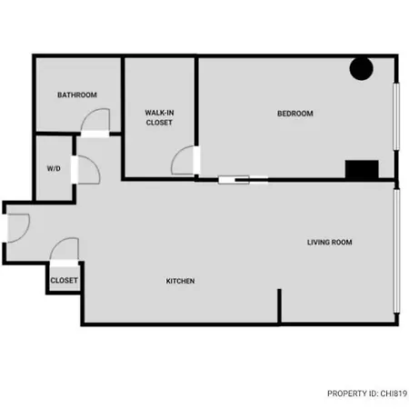River North 1br W Gym Pool Roof Nr Riverwalk Chi-819 Apartment