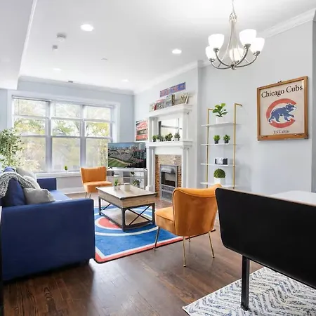Apartment Modern 6br House Steps To Wrigleyville Chicago
