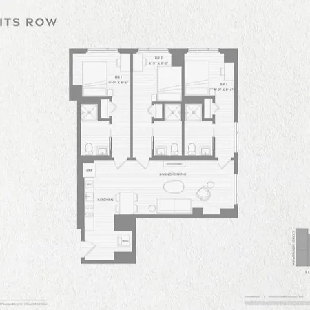 Apartment Lux 3 Bed 3 Bath High Rise With Gym & Amenities Chicago