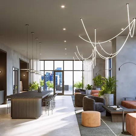 Lux 3 Bed 3 Bath High Rise With Gym & Amenities Apartment