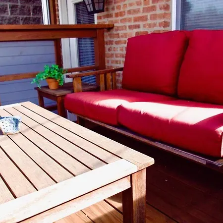 The Banksy-free Parking -4 Bedroom W King Bed- Firepit Rooftop Near United Center