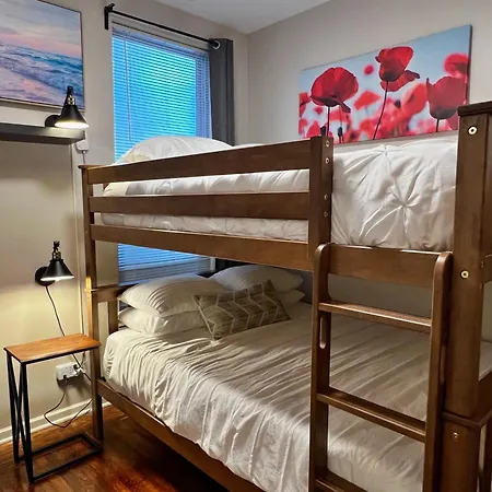 Apartment The Banksy-free Parking -4 Bedroom W King Bed- Firepit Rooftop Near United Center