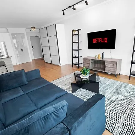 Luxury 1br Michigan Near Mccormick Parking Apartment
