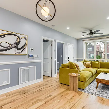 1 Mi To Garfield Park Conservatory Modern Apt! Apartment Chicago