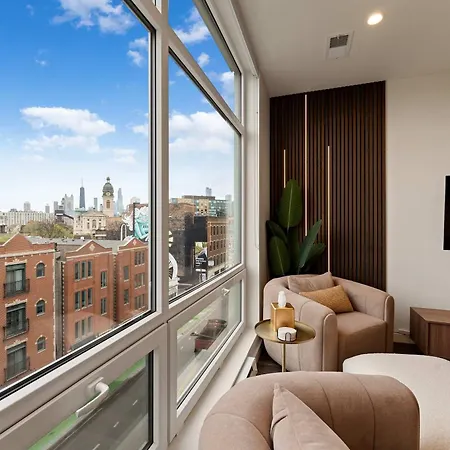 Luxury 2bd-2ba View-gym-rooftop *