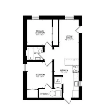 Apartment Modern 2br With Patio & Cozy Space Chicago