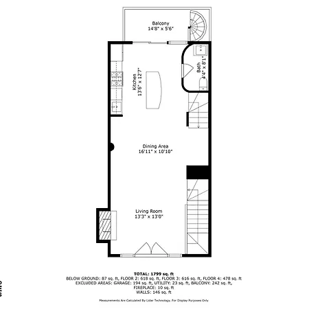 Spacious 3-bed West Loop Townhouse, 1 Car Garage Holiday home *