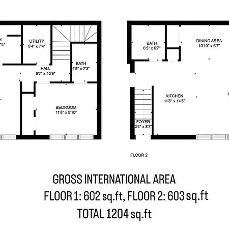 2 Bed & 3 Bath Apartment