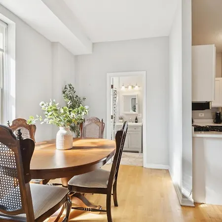 Elegant Escape Minutes From Downtown & Uic Apartment Chicago