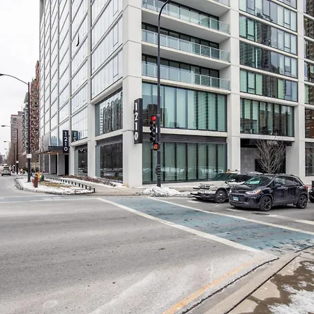 Apartment South Loop 2br W Pool Bbq Gym Nr Grant Park Chi-777 *