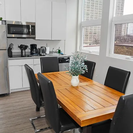 Apartment Mccormick Place 2br Oasis With Optional Parking, Patio, Gym For Up To 6 Guests Near Museum Campus, Grant Park & Soldier Field *