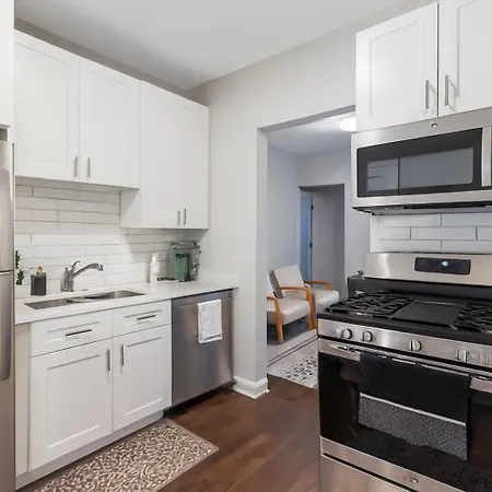 Apartment Charming 2br Near Cafes, Park & Cta Chicago