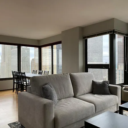 River North Magnificent Mile Condo, And Views, 43rd Floor Corner, Parking Included! Chicago