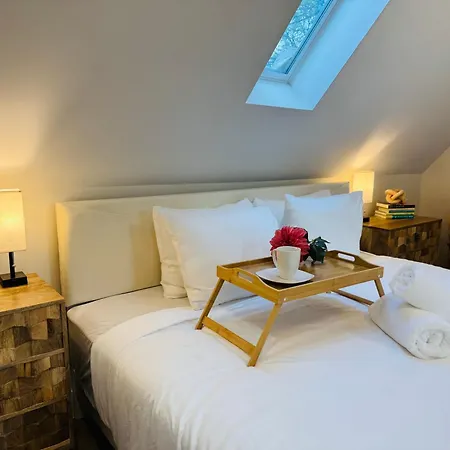 Apartment Chic Luxe Retreat Light Filled King Bed Garage