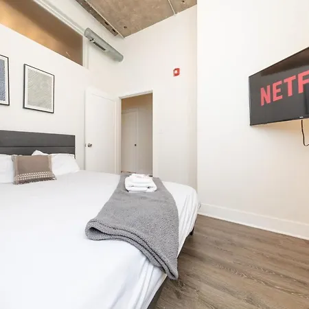Modern South Loop 2br With View Of Skyline Patio And Gym Access Near Mccormick Place Convention Center & Museum Campus Apartment Chicago
