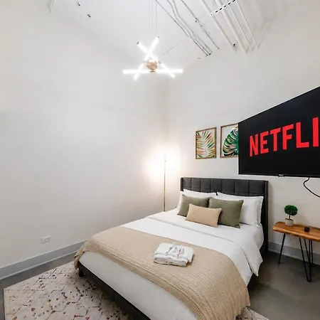 Luxury 6br Loft Perfect For 12 Guests With Skyline Views, Optional Parking And Gym Access Near Mccormick Place And Soldier Field Apartment *