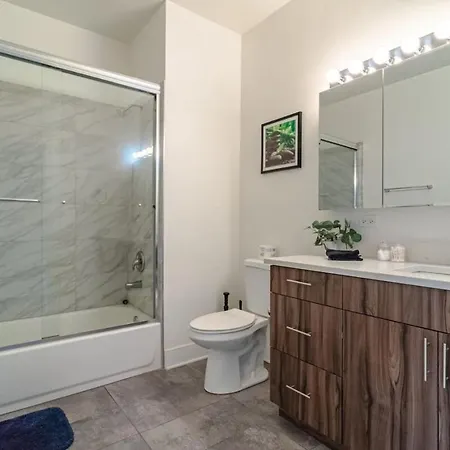 Apartment Ideal 3br Business Or Leisure In Fully Stocked Kitchen & Fast Internet With Optional Parking Near Soldier Field, Grant Park & Mccormick Place