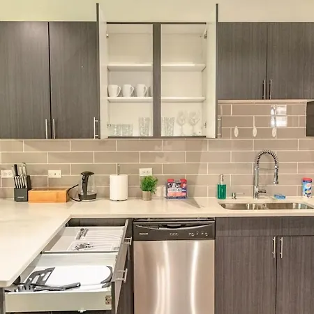 Ideal 3br Business Or Leisure In Fully Stocked Kitchen & Fast Internet With Optional Parking Near Soldier Field, Grant Park & Mccormick Place