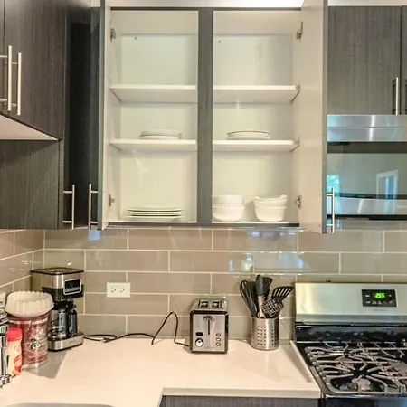 Ideal 3br Business Or Leisure In Fully Stocked Kitchen & Fast Internet With Optional Parking Near Soldier Field, Grant Park & Mccormick Place Apartment *