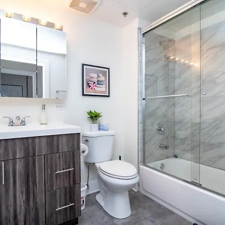 Mccormick Place 2br Spacious Corner Unit With Optional Parking Sleeps 6 Guests Near Soldier Field And Grant Park Apartment *