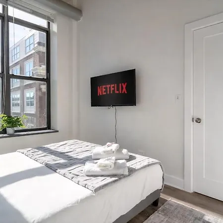 Apartment Mccormick Place Beautiful 2br With Optional Parking Sleeps Up To 8 Near Soldier Field, Grant Park And Lakefront Trail *
